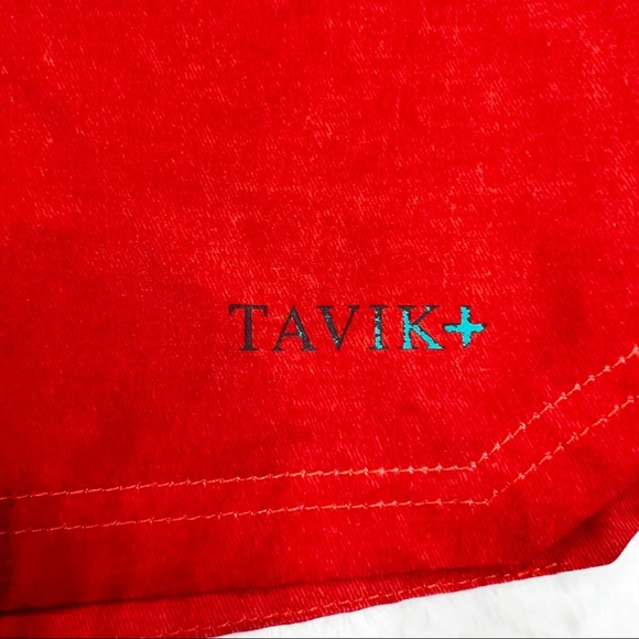 Tavik Red Board Shorts 11” Men’s Size 36 - Picture 5 of 8